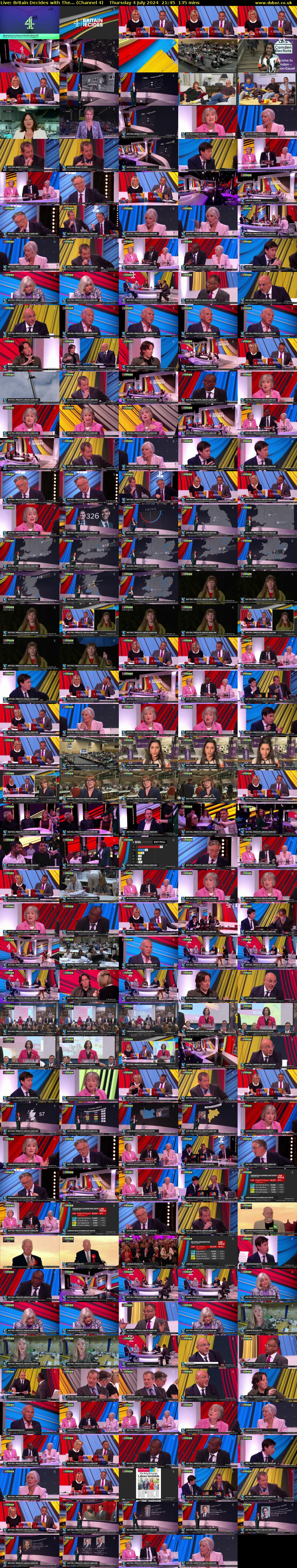 Live: Britain Decides with The... (Channel 4) Thursday 4 July 2024 21:45 - 00:00