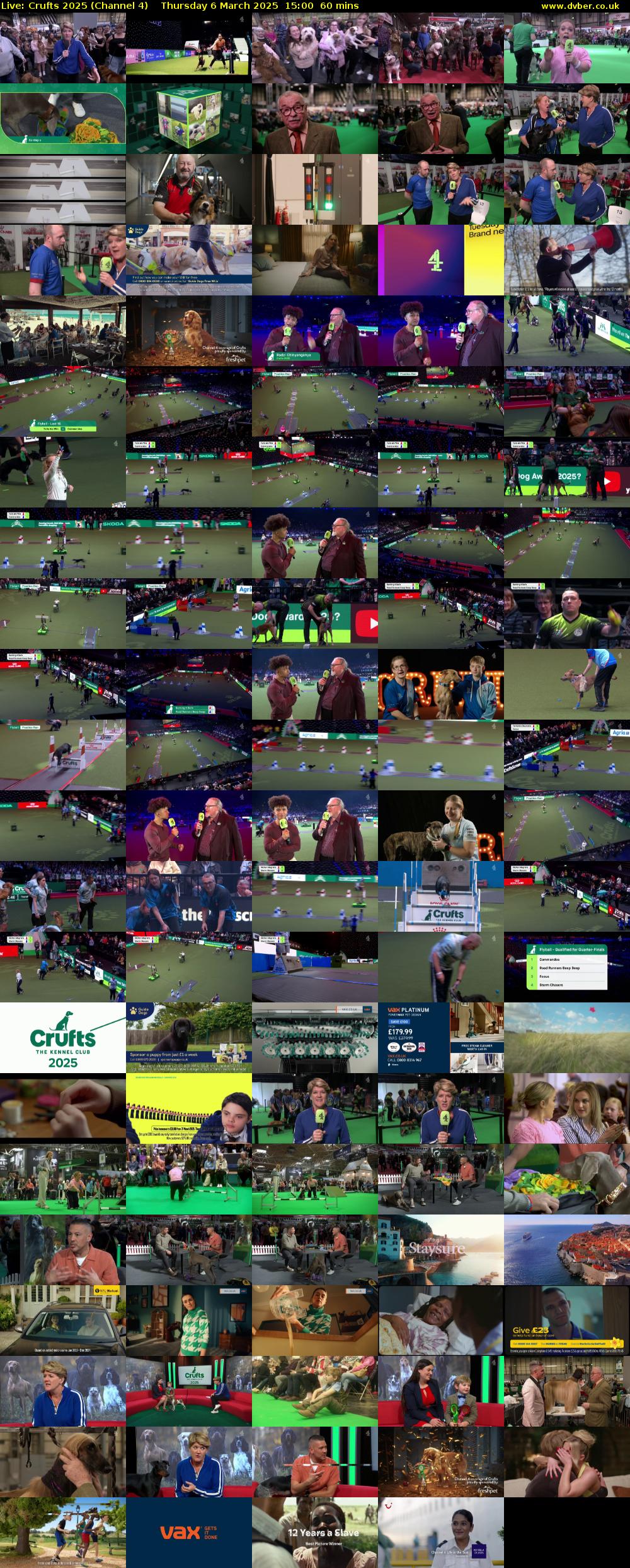 Live: Crufts 2025 (Channel 4) Thursday 6 March 2025 15:00 - 16:00