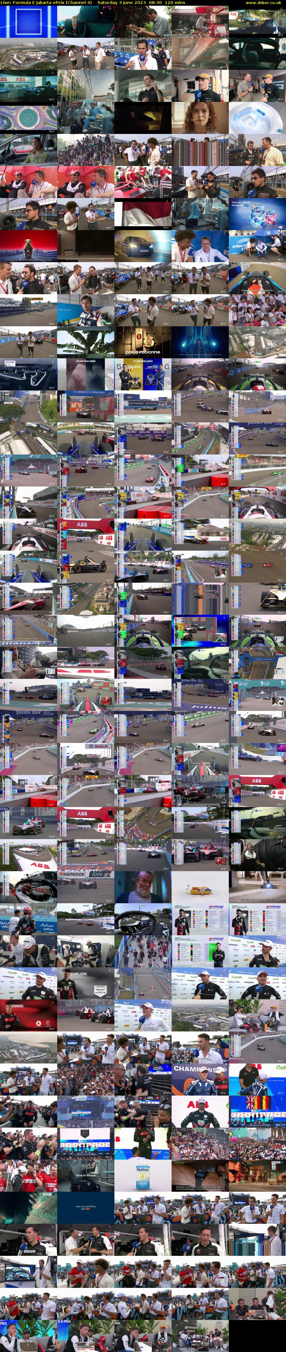 Live: Formula E Jakarta ePrix (Channel 4) Saturday 3 June 2023 08:30 - 10:30