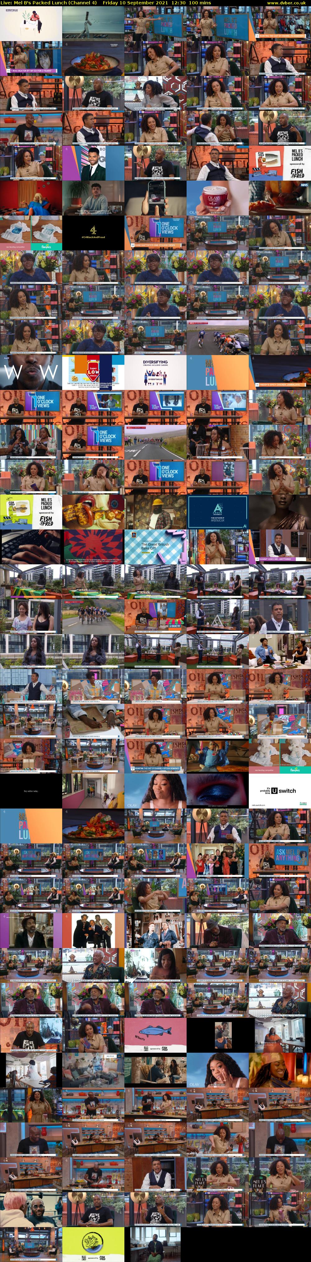 Live: Mel B's Packed Lunch (Channel 4) Friday 10 September 2021 12:30 - 14:10