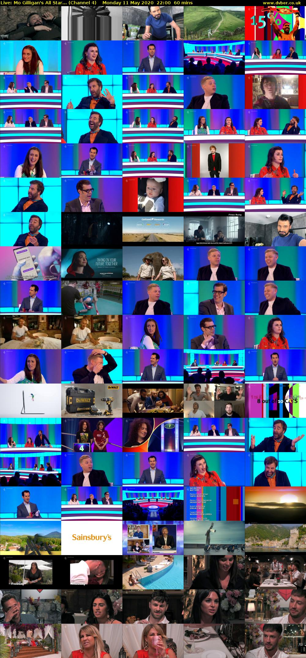 Live: Mo Gilligan's All Star... (Channel 4) Monday 11 May 2020 22:00 - 23:00