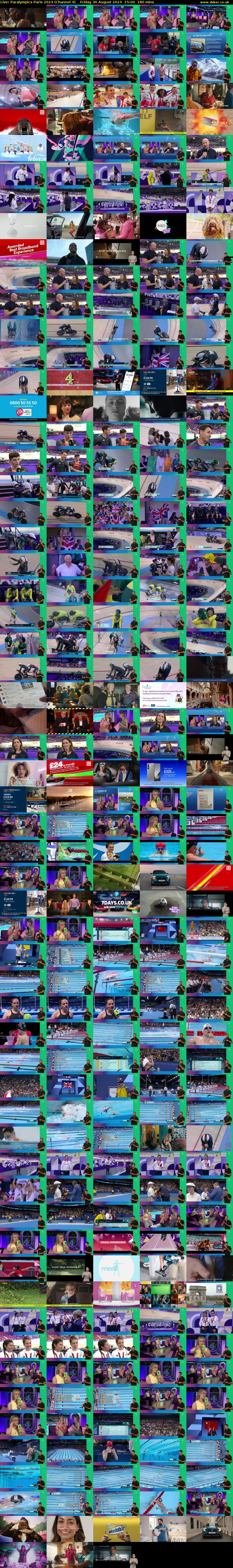 Live: Paralympics Paris 2024 (Channel 4) Friday 30 August 2024 15:00 - 18:00