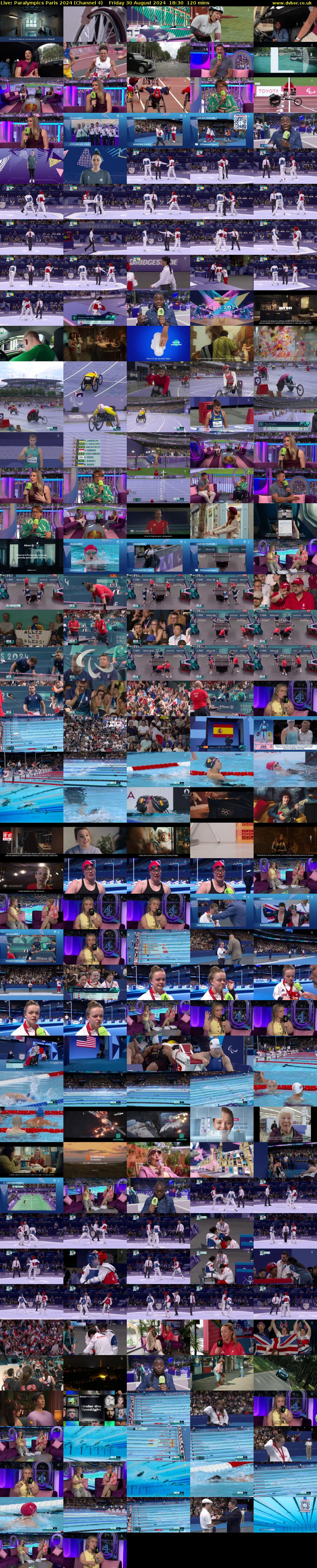 Live: Paralympics Paris 2024 (Channel 4) Friday 30 August 2024 18:30 - 20:30