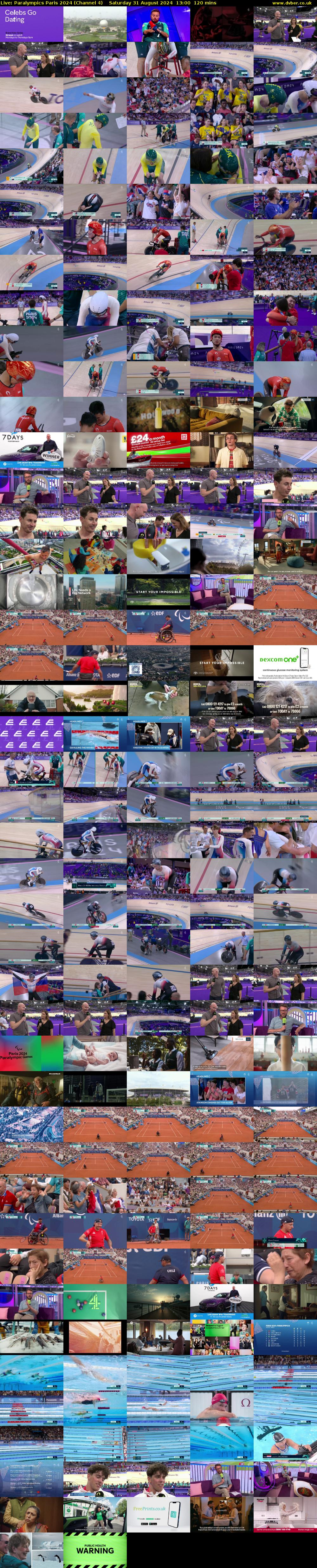 Live: Paralympics Paris 2024 (Channel 4) Saturday 31 August 2024 13:00 - 15:00
