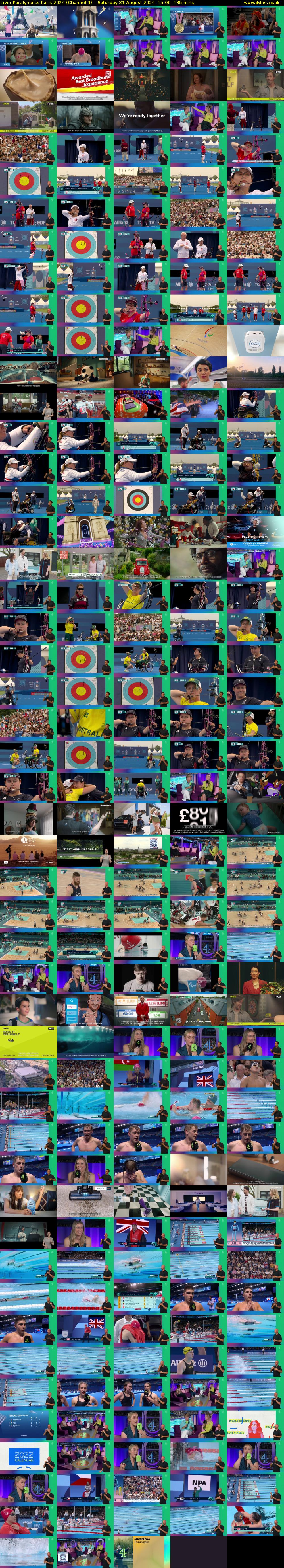 Live: Paralympics Paris 2024 (Channel 4) Saturday 31 August 2024 15:00 - 17:15