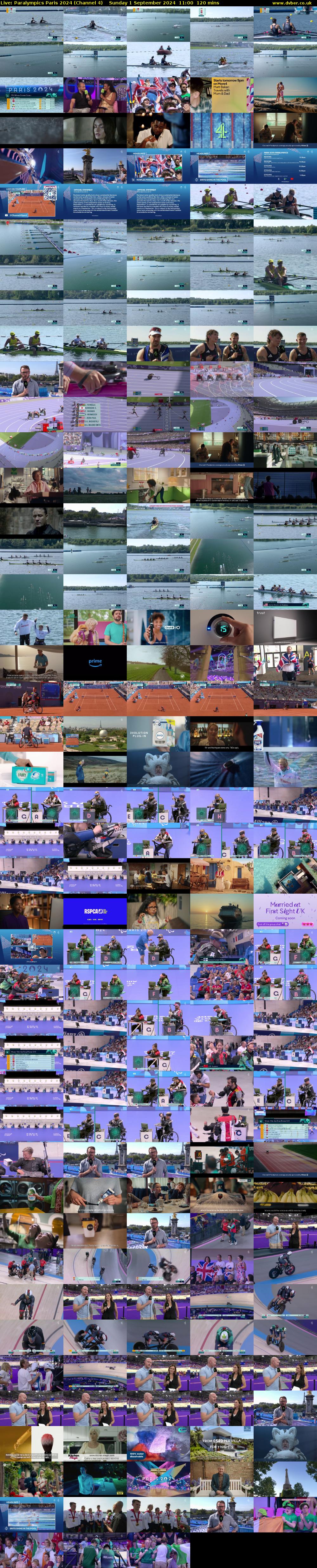 Live: Paralympics Paris 2024 (Channel 4) Sunday 1 September 2024 11:00 - 13:00