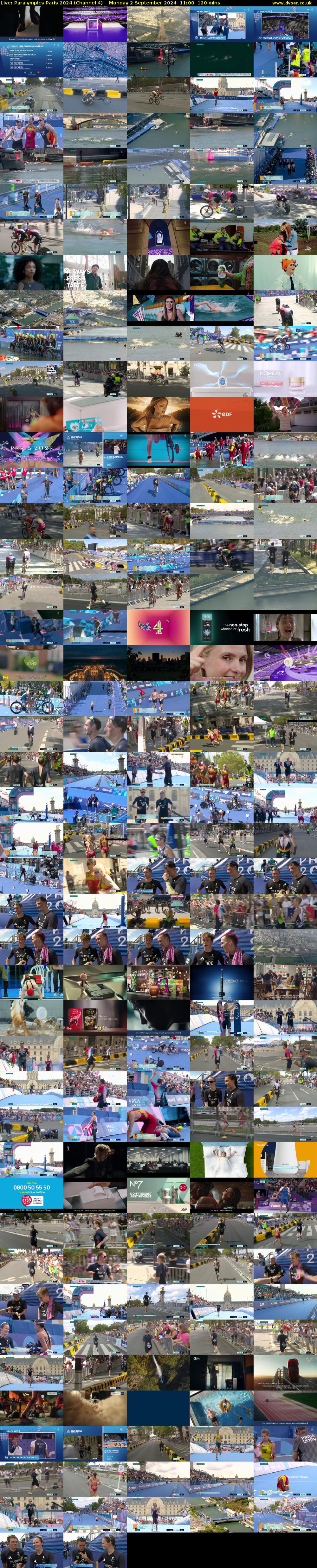 Live: Paralympics Paris 2024 (Channel 4) Monday 2 September 2024 11:00 - 13:00