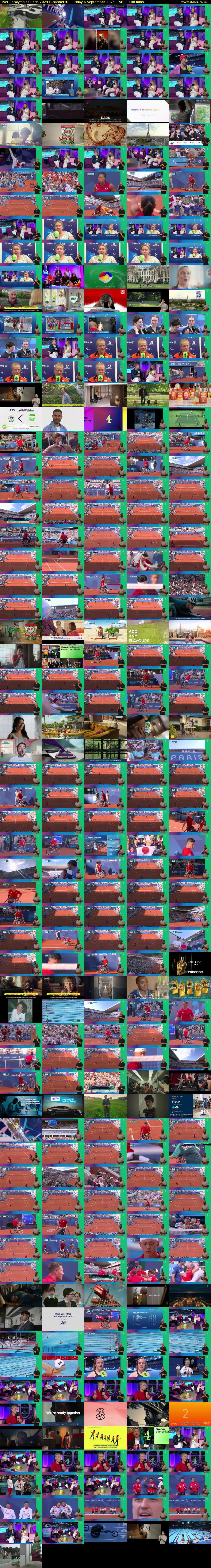 Live: Paralympics Paris 2024 (Channel 4) Friday 6 September 2024 15:00 - 18:00