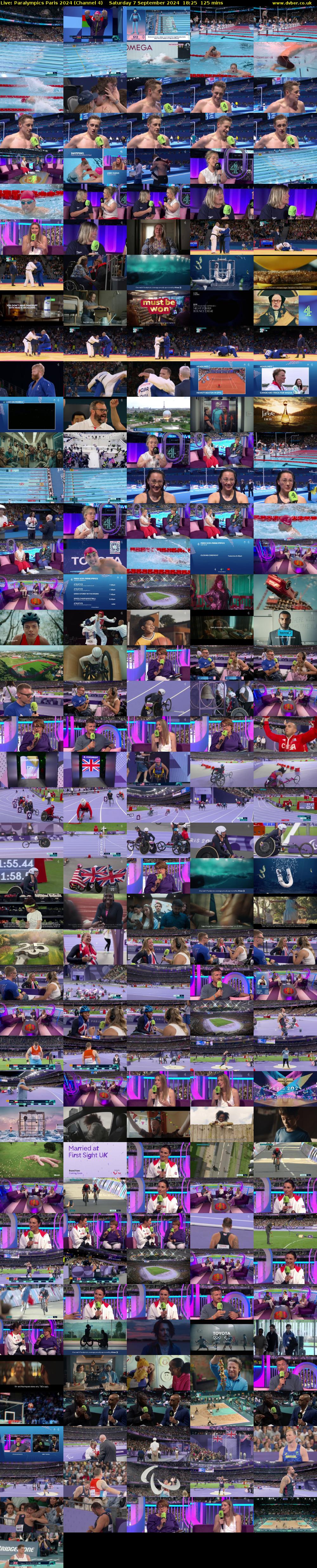 Live: Paralympics Paris 2024 (Channel 4) Saturday 7 September 2024 18:25 - 20:30