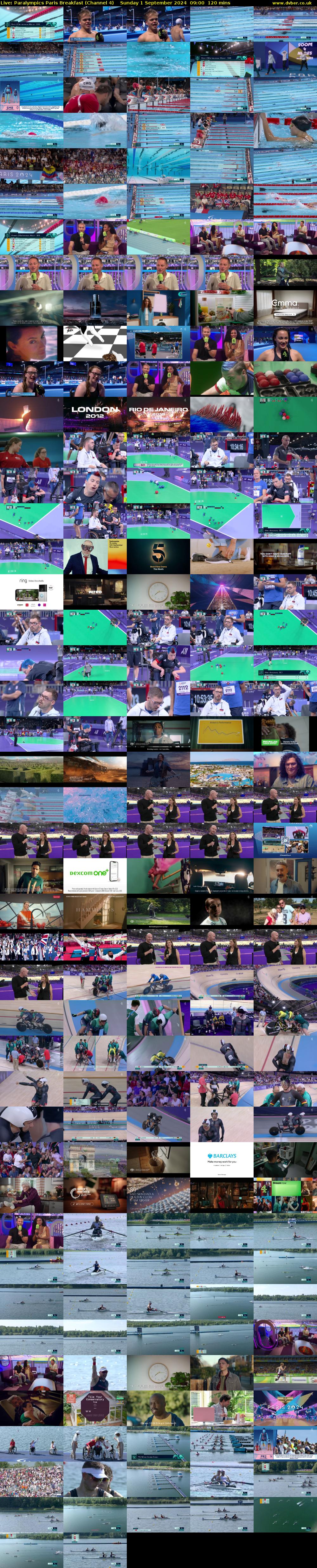Live: Paralympics Paris Breakfast (Channel 4) Sunday 1 September 2024 09:00 - 11:00