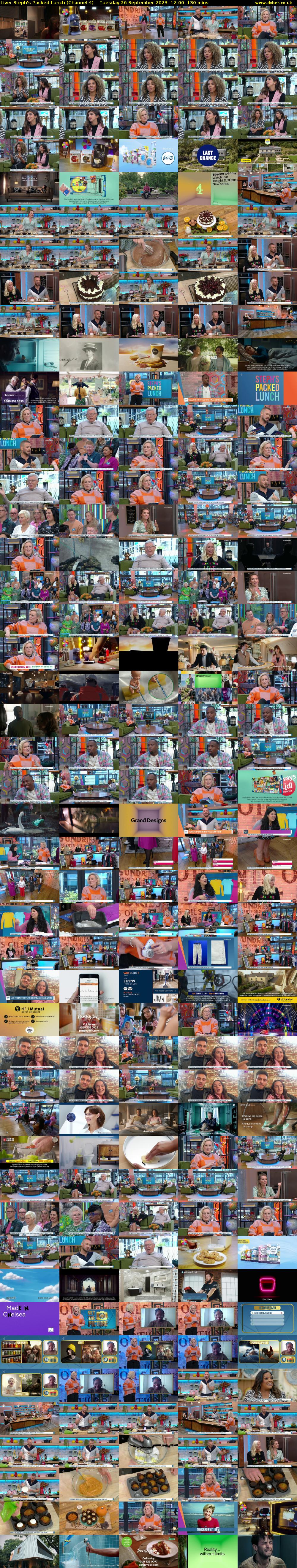 Live: Steph's Packed Lunch (Channel 4) Tuesday 26 September 2023 12:00 - 14:10