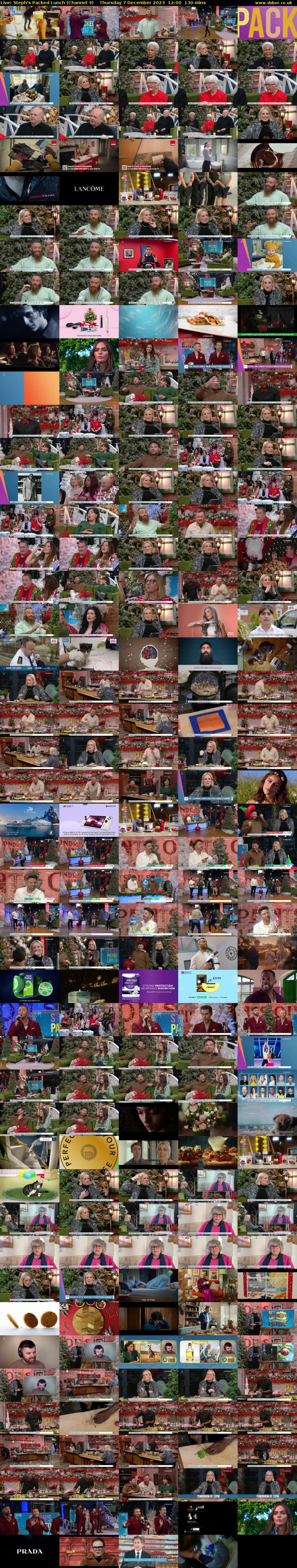 Live: Steph's Packed Lunch (Channel 4) Thursday 7 December 2023 12:00 - 14:10