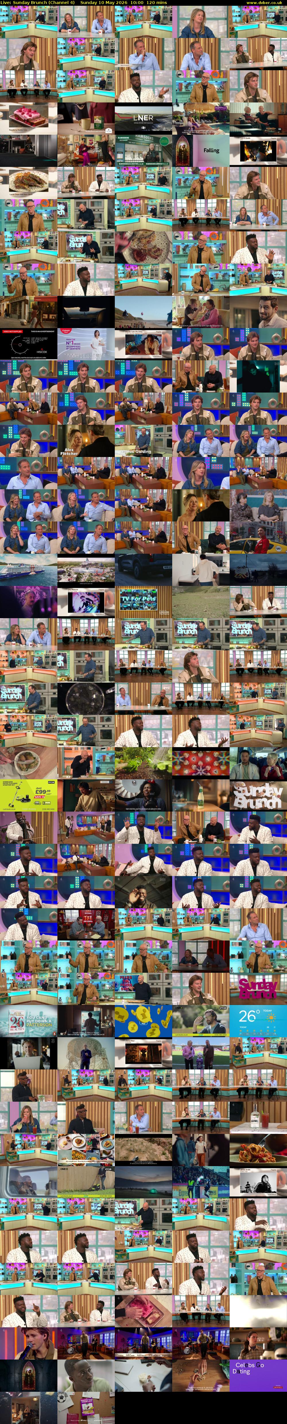 Live: Sunday Brunch (Channel 4) Sunday 10 May 2026 10:00 - 12:00