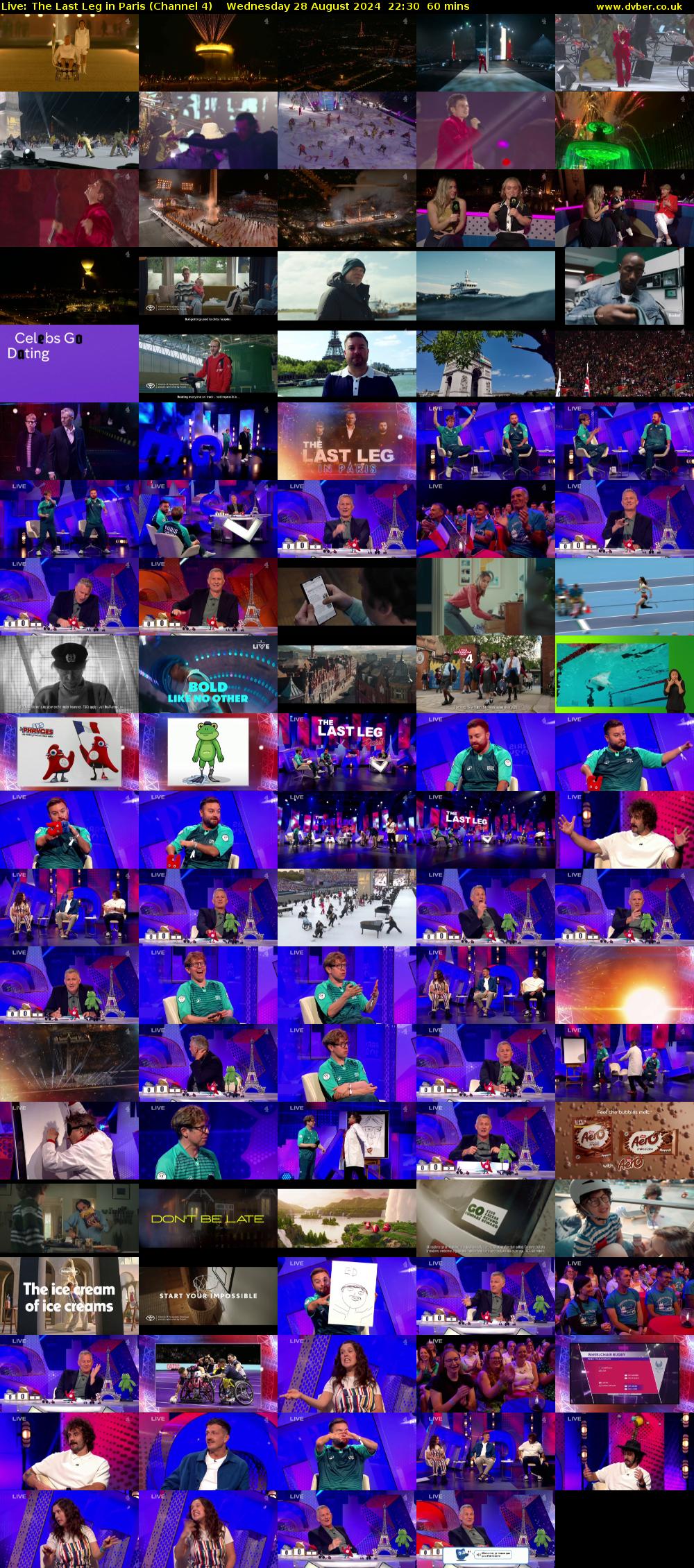 Live: The Last Leg in Paris (Channel 4) Wednesday 28 August 2024 22:30 - 23:30