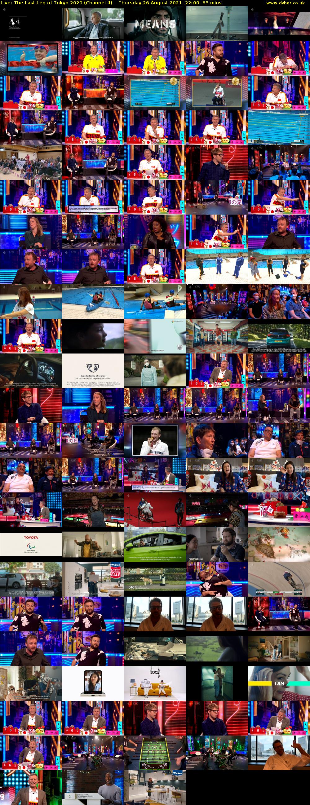 Live: The Last Leg of Tokyo 2020 (Channel 4) Thursday 26 August 2021 22:00 - 23:05