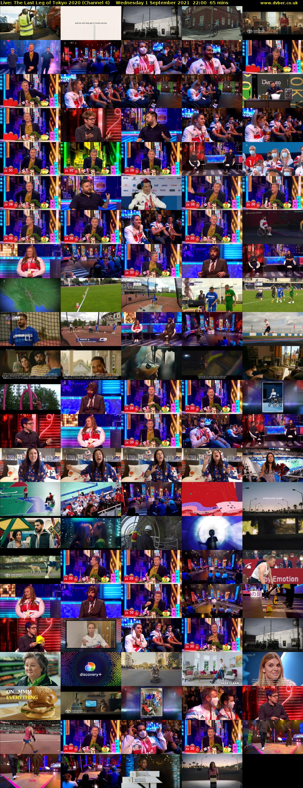 Live: The Last Leg of Tokyo 2020 (Channel 4) Wednesday 1 September 2021 22:00 - 23:05