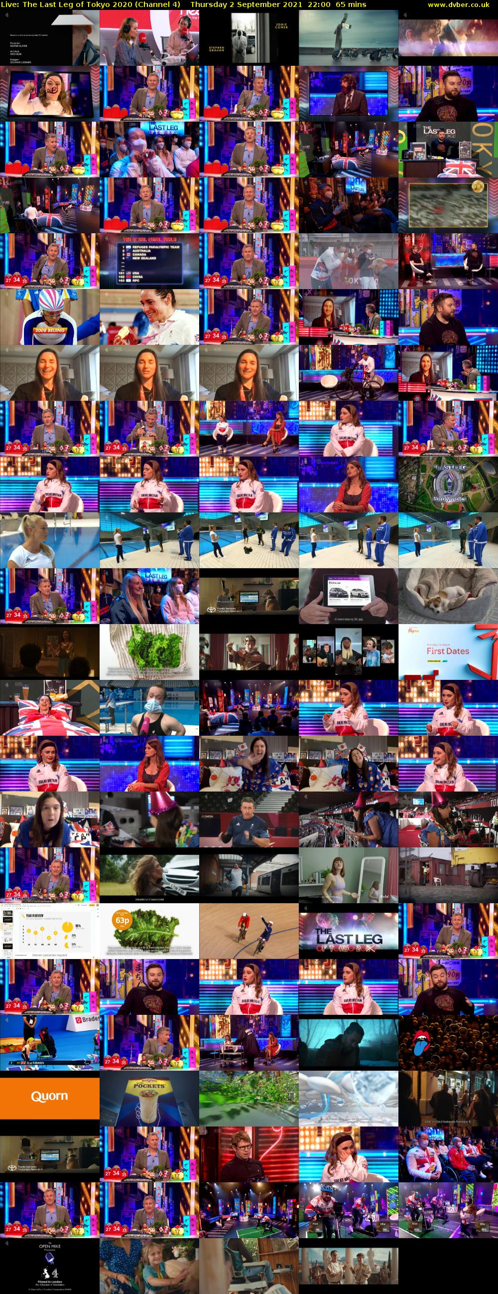 Live: The Last Leg of Tokyo 2020 (Channel 4) Thursday 2 September 2021 22:00 - 23:05