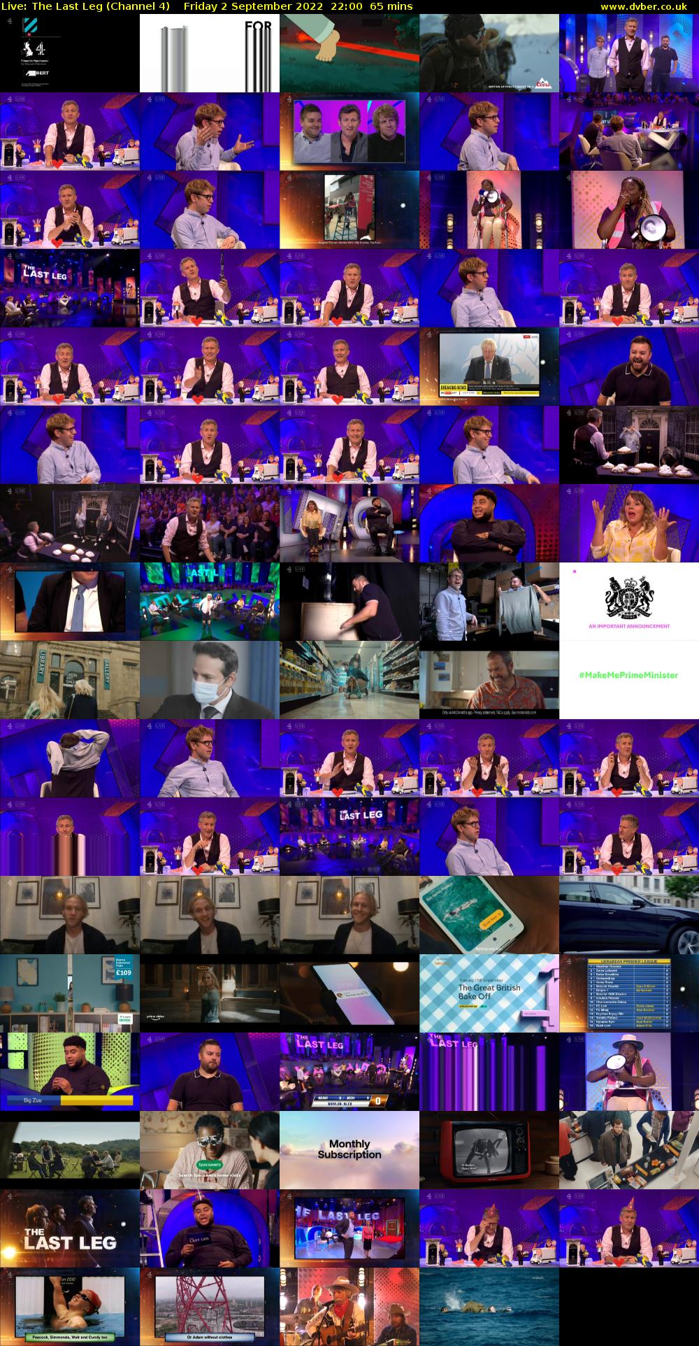 Live: The Last Leg (Channel 4) Friday 2 September 2022 22:00 - 23:05