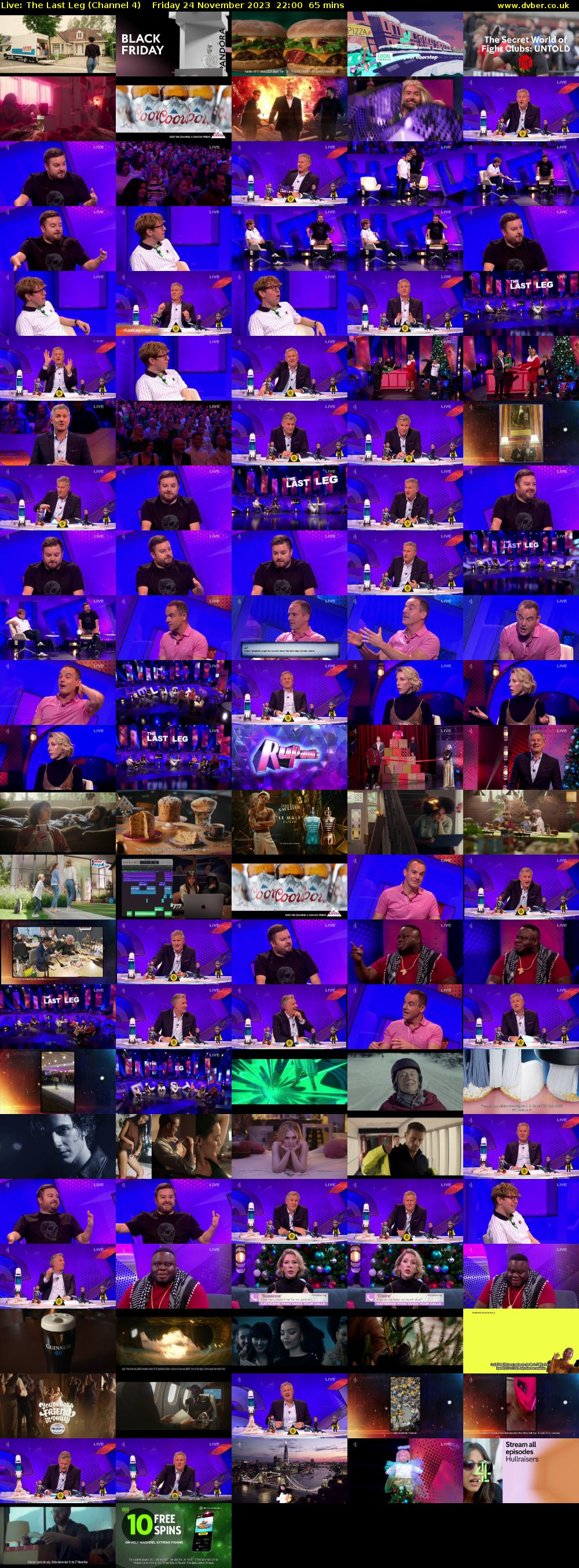 Live: The Last Leg (Channel 4) Friday 24 November 2023 22:00 - 23:05