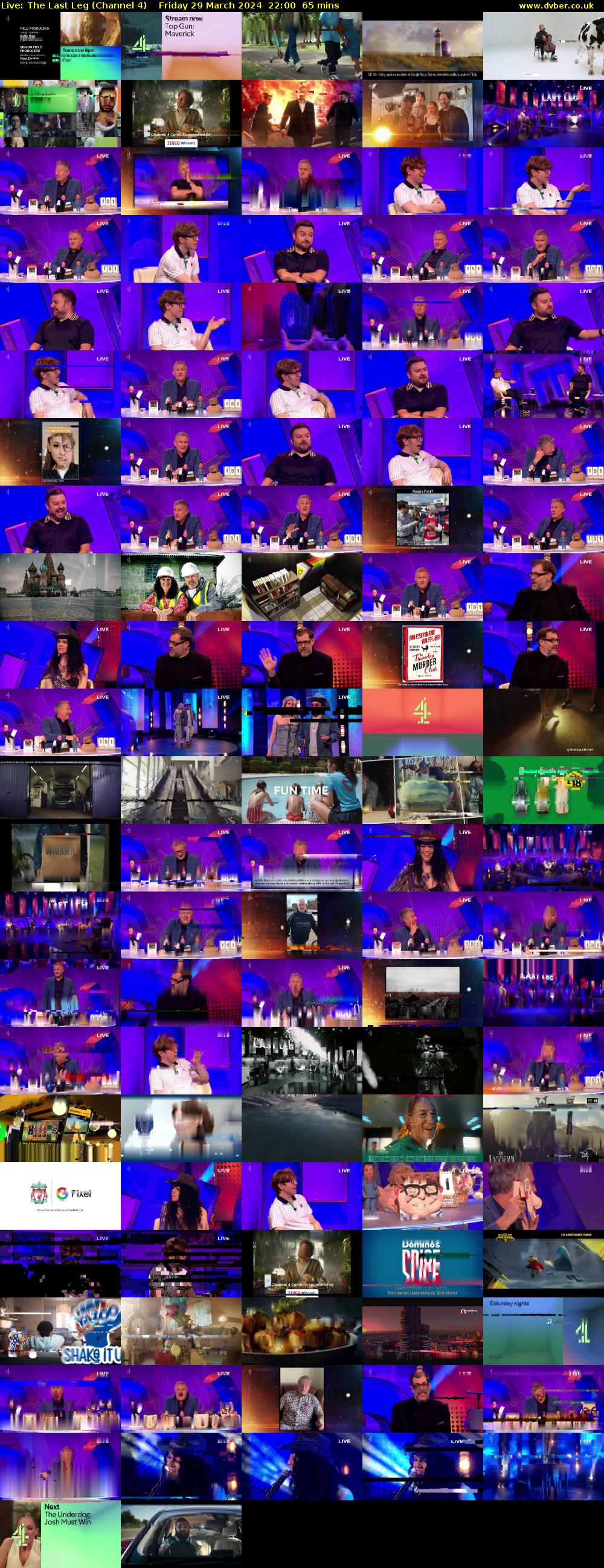 Live: The Last Leg (Channel 4) Friday 29 March 2024 22:00 - 23:05