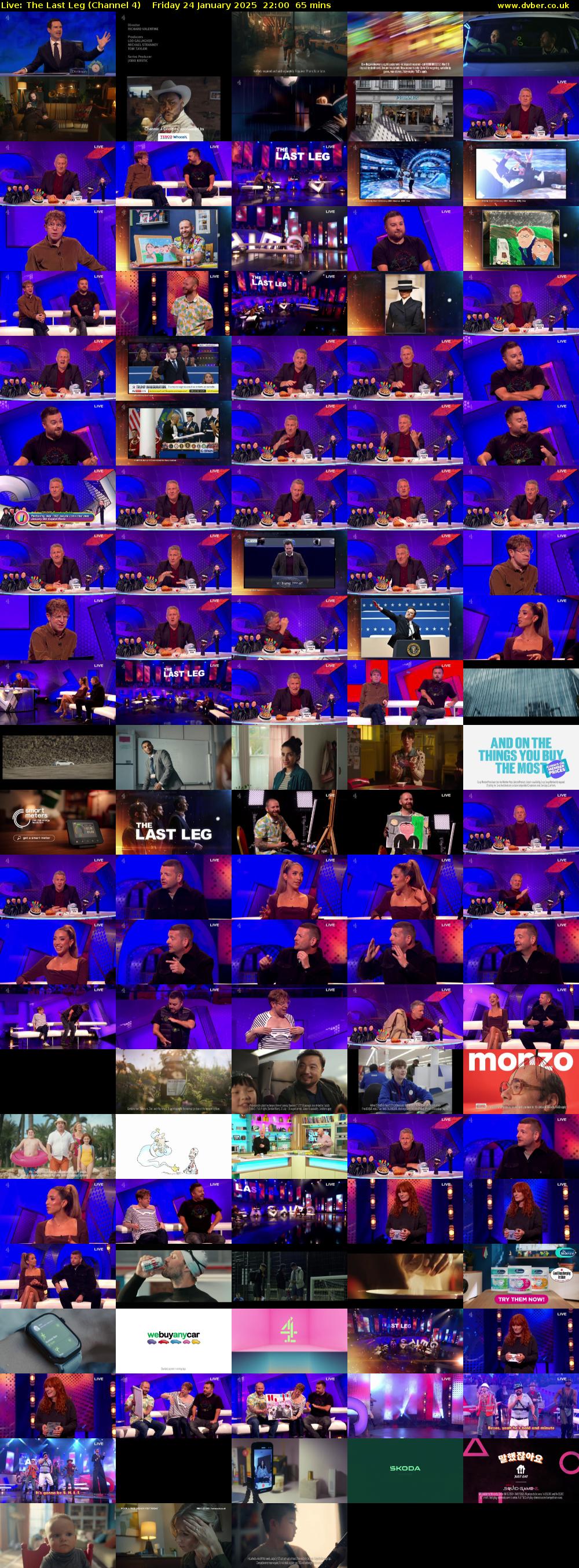 Live: The Last Leg (Channel 4) Friday 24 January 2025 22:00 - 23:05