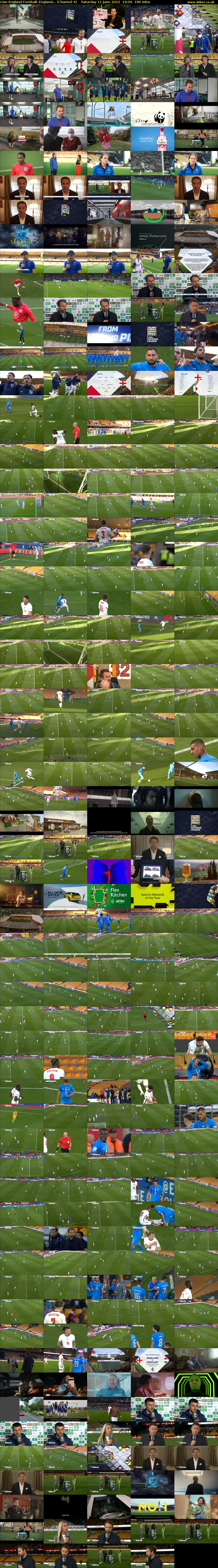 Live England Football: England... (Channel 4) Saturday 11 June 2022 19:00 - 22:00