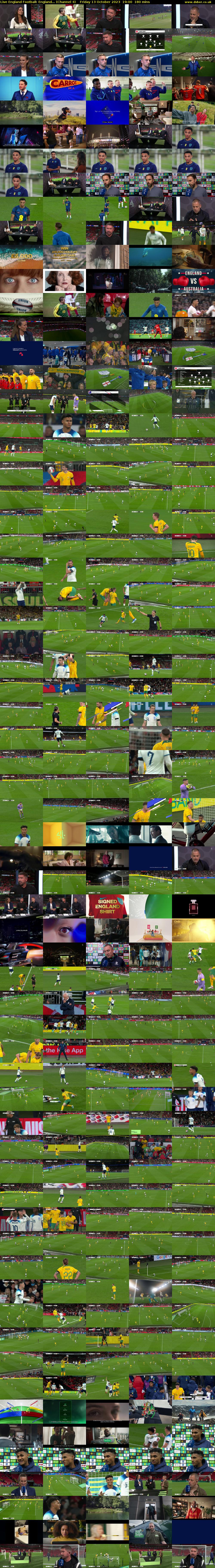 Live England Football: England... (Channel 4) Friday 13 October 2023 19:00 - 22:00