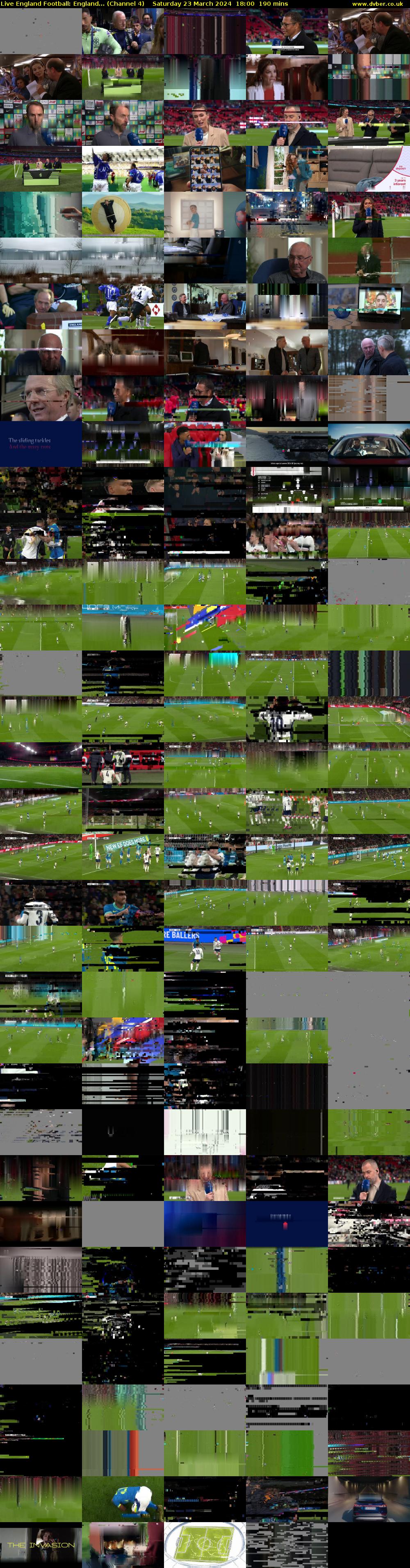 Live England Football: England... (Channel 4) Saturday 23 March 2024 18:00 - 21:10