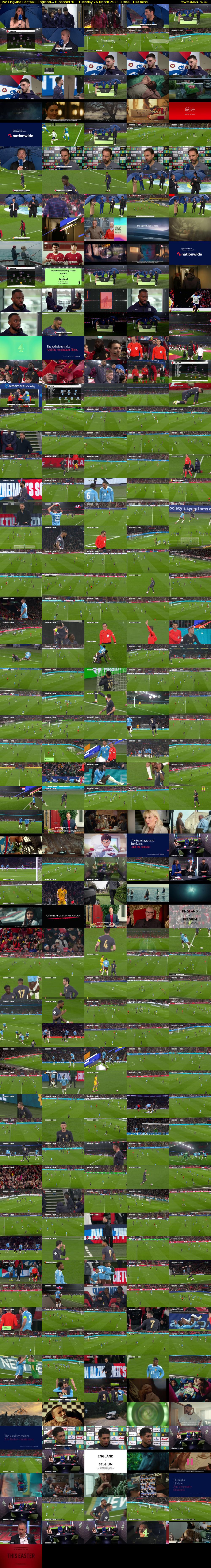 Live England Football: England... (Channel 4) Tuesday 26 March 2024 19:00 - 22:00