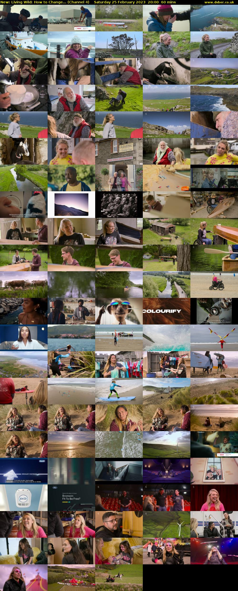 Living Wild: How to Change... (Channel 4) Saturday 25 February 2023 20:00 - 21:00