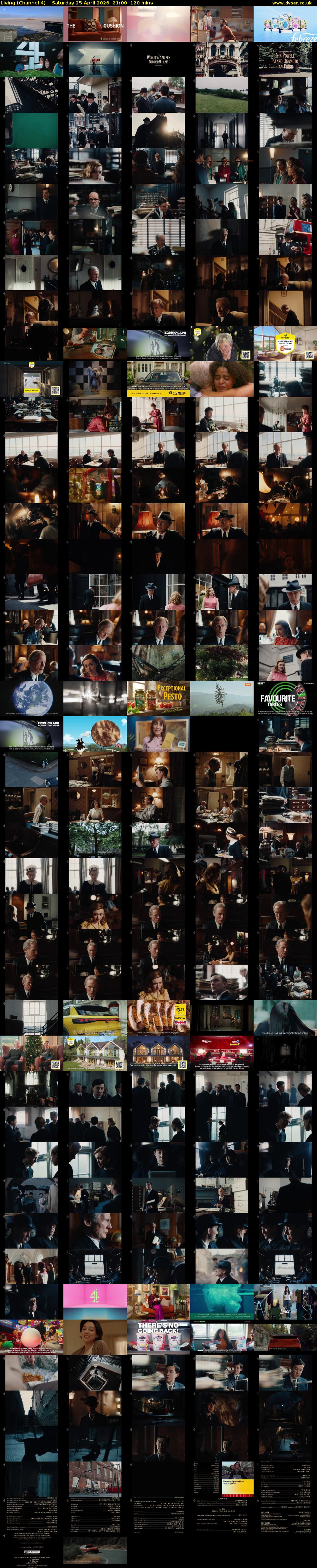 Living (Channel 4) Saturday 25 April 2026 21:00 - 23:00