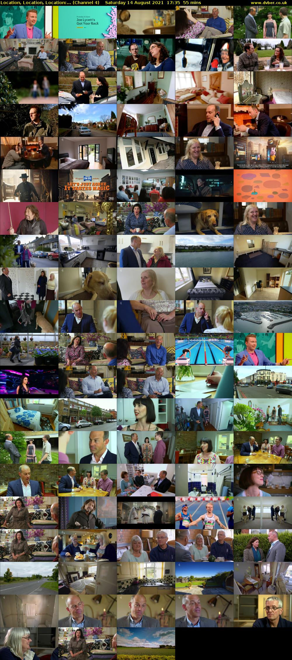 Location, Location, Location:... (Channel 4) Saturday 14 August 2021 17:35 - 18:30