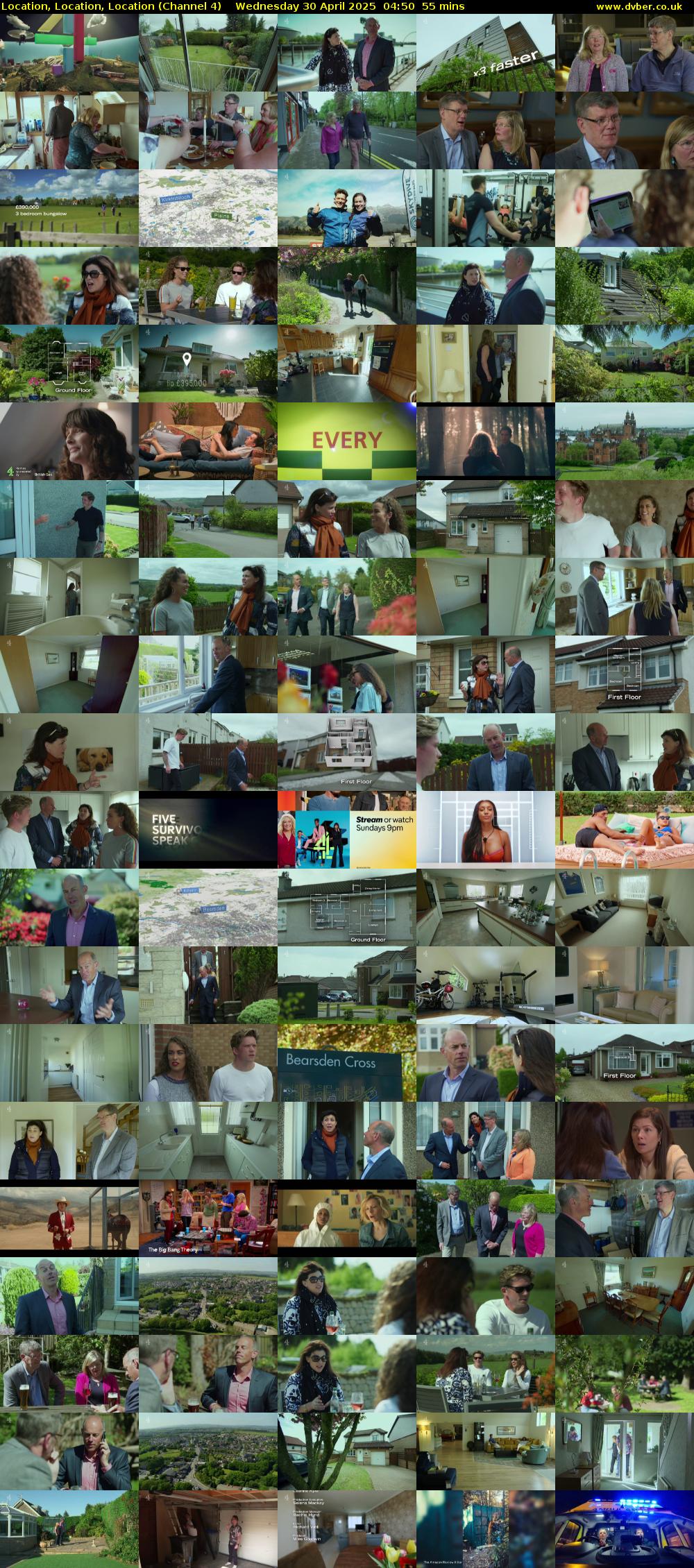 Location, Location, Location (Channel 4) Wednesday 30 April 2025 04:50 - 05:45