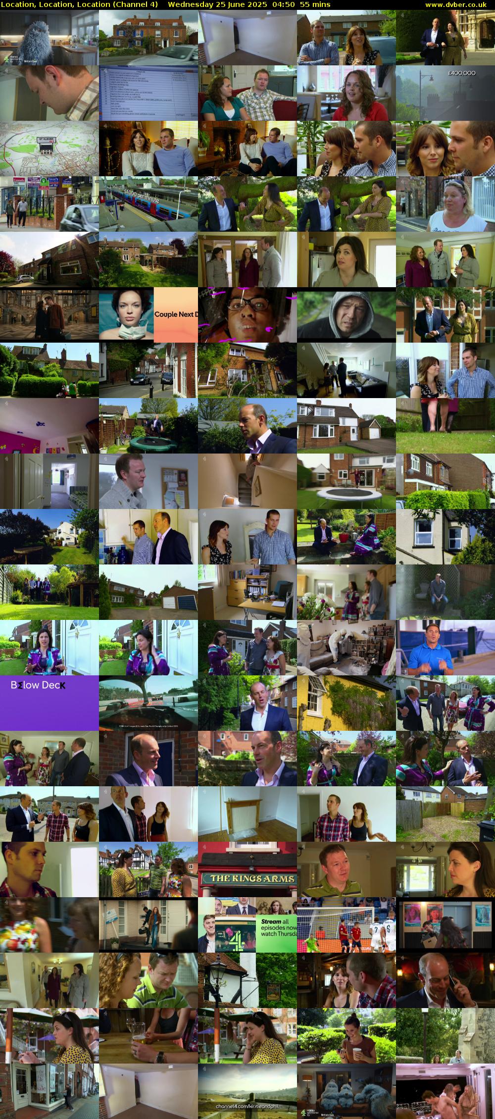 Location, Location, Location (Channel 4) Wednesday 25 June 2025 04:50 - 05:45