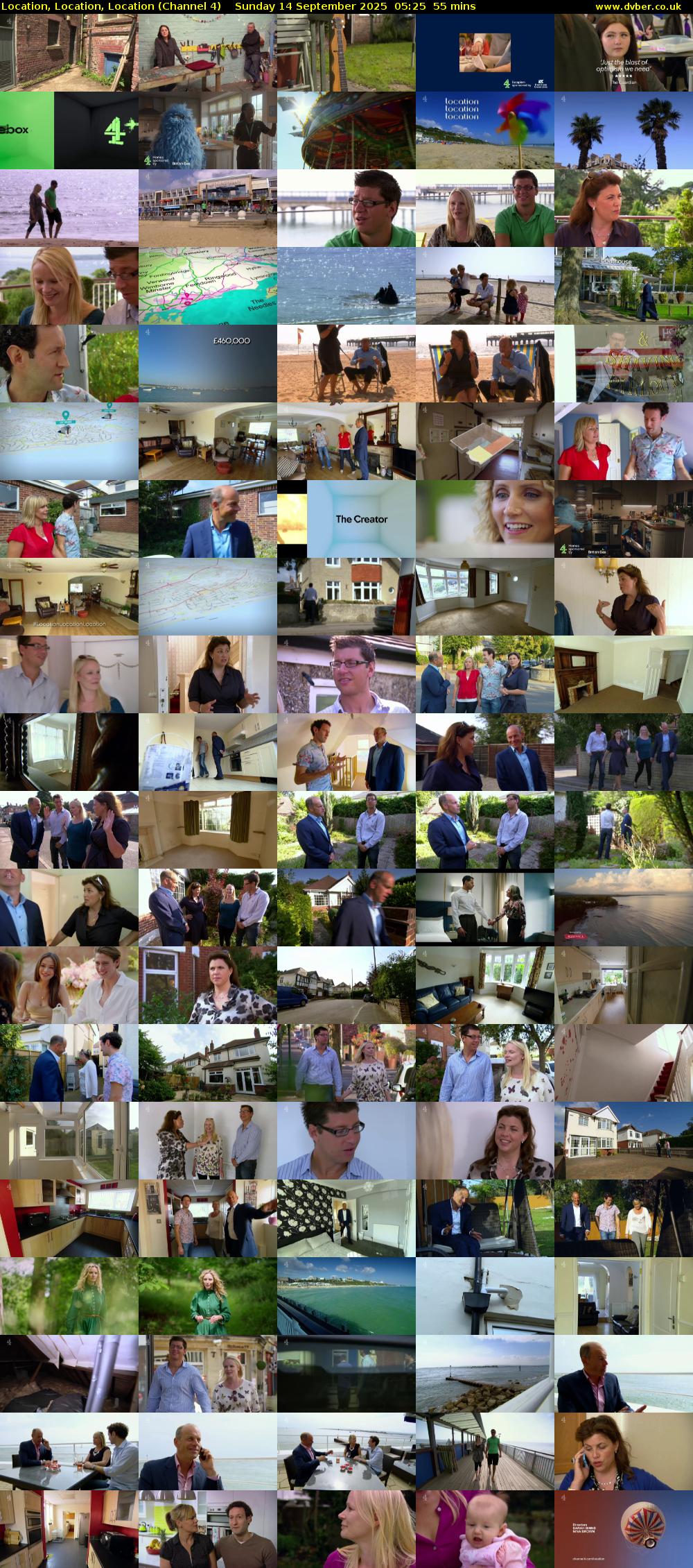 Location, Location, Location (Channel 4) Sunday 14 September 2025 05:25 - 06:20