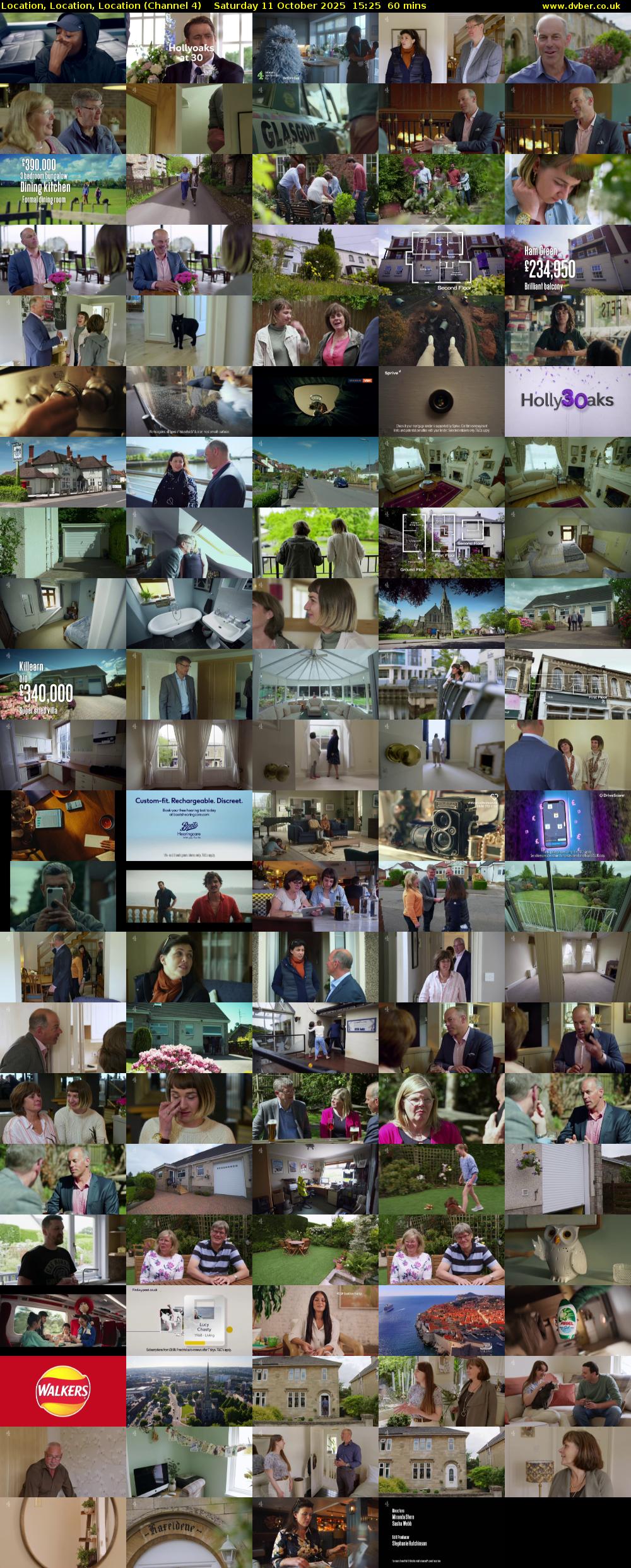 Location, Location, Location (Channel 4) Saturday 11 October 2025 15:25 - 16:25