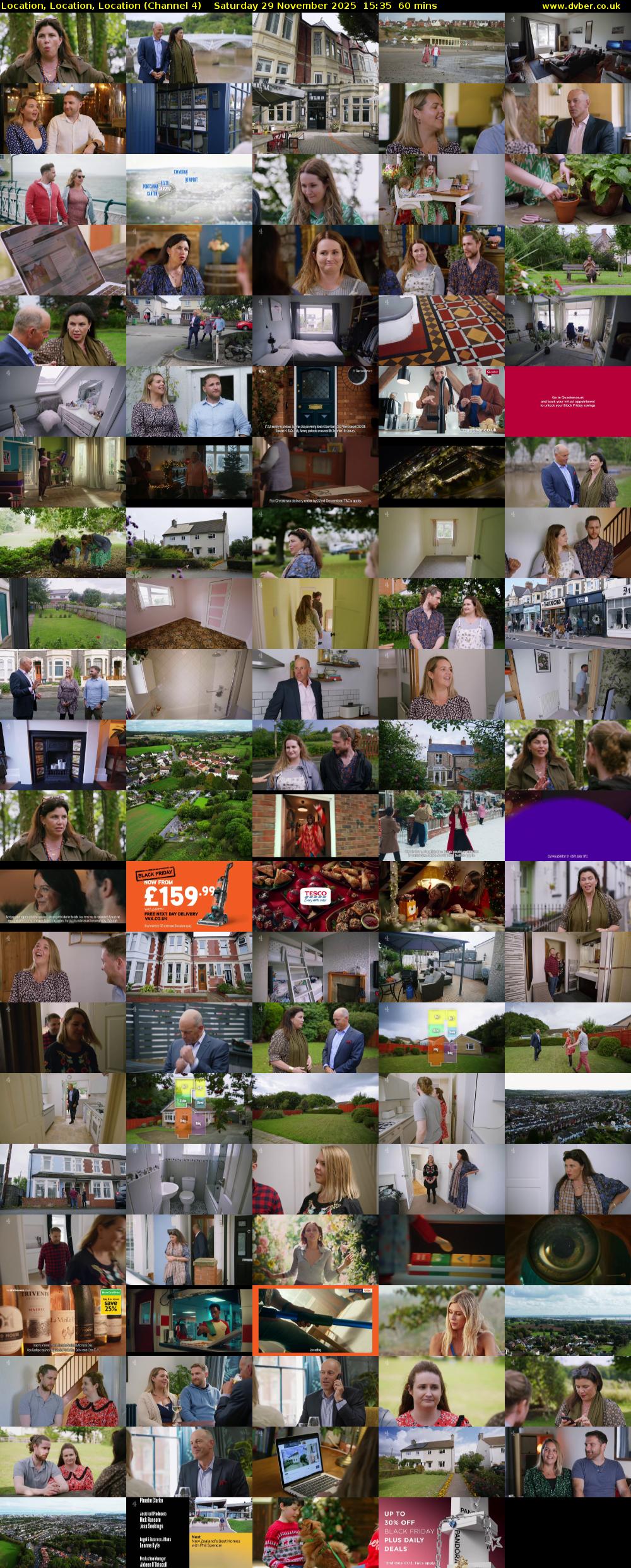 Location, Location, Location (Channel 4) Saturday 29 November 2025 15:35 - 16:35