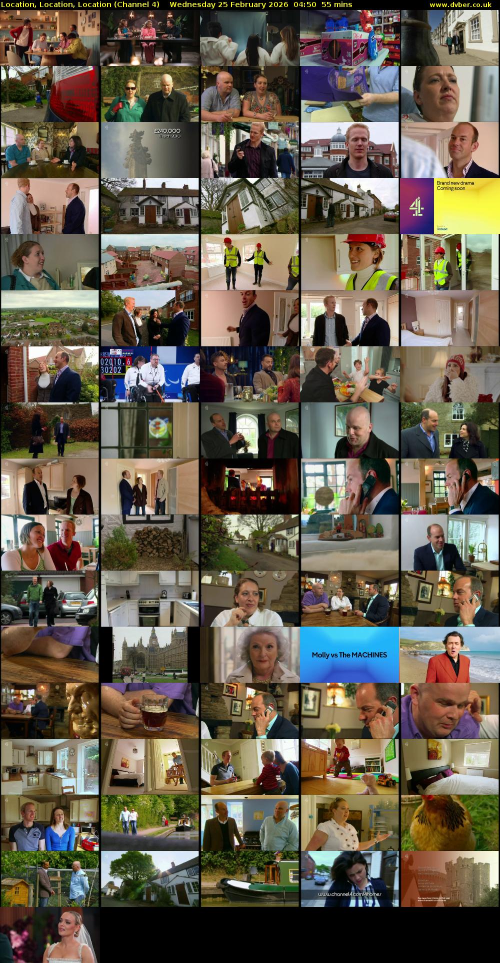 Location, Location, Location (Channel 4) Wednesday 25 February 2026 04:50 - 05:45