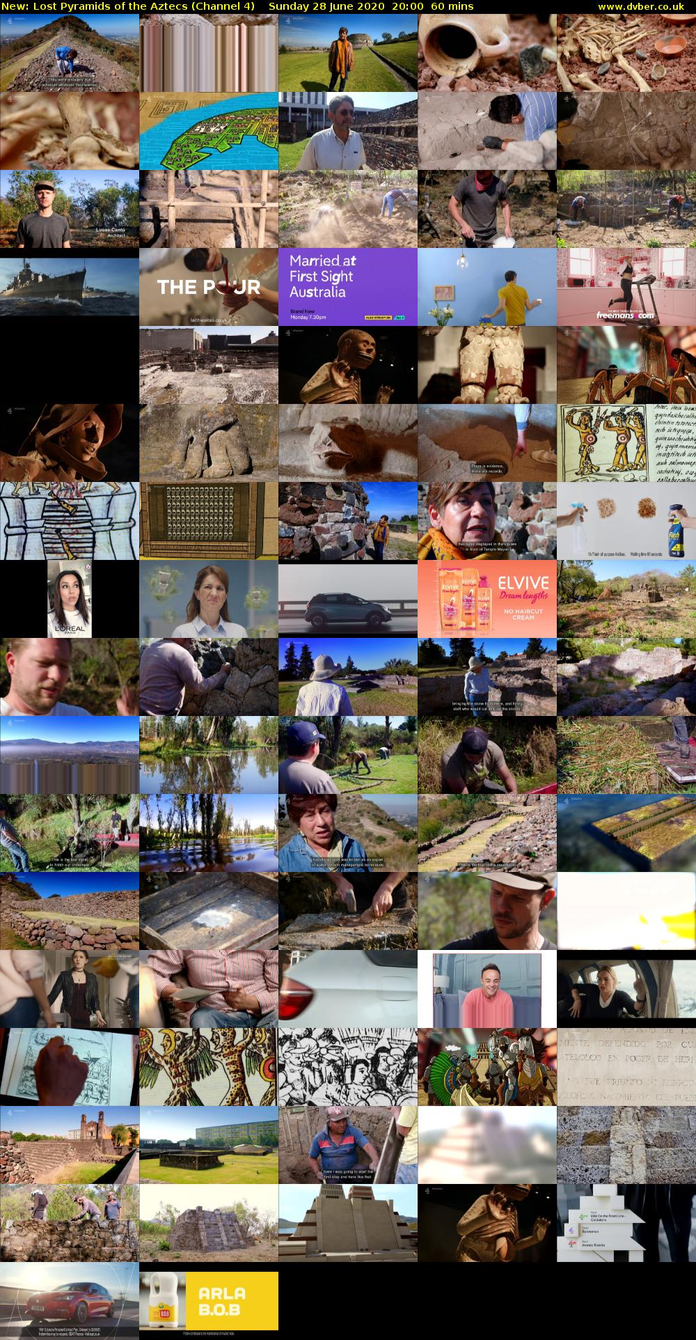 Lost Pyramids of the Aztecs (Channel 4) Sunday 28 June 2020 20:00 - 21:00
