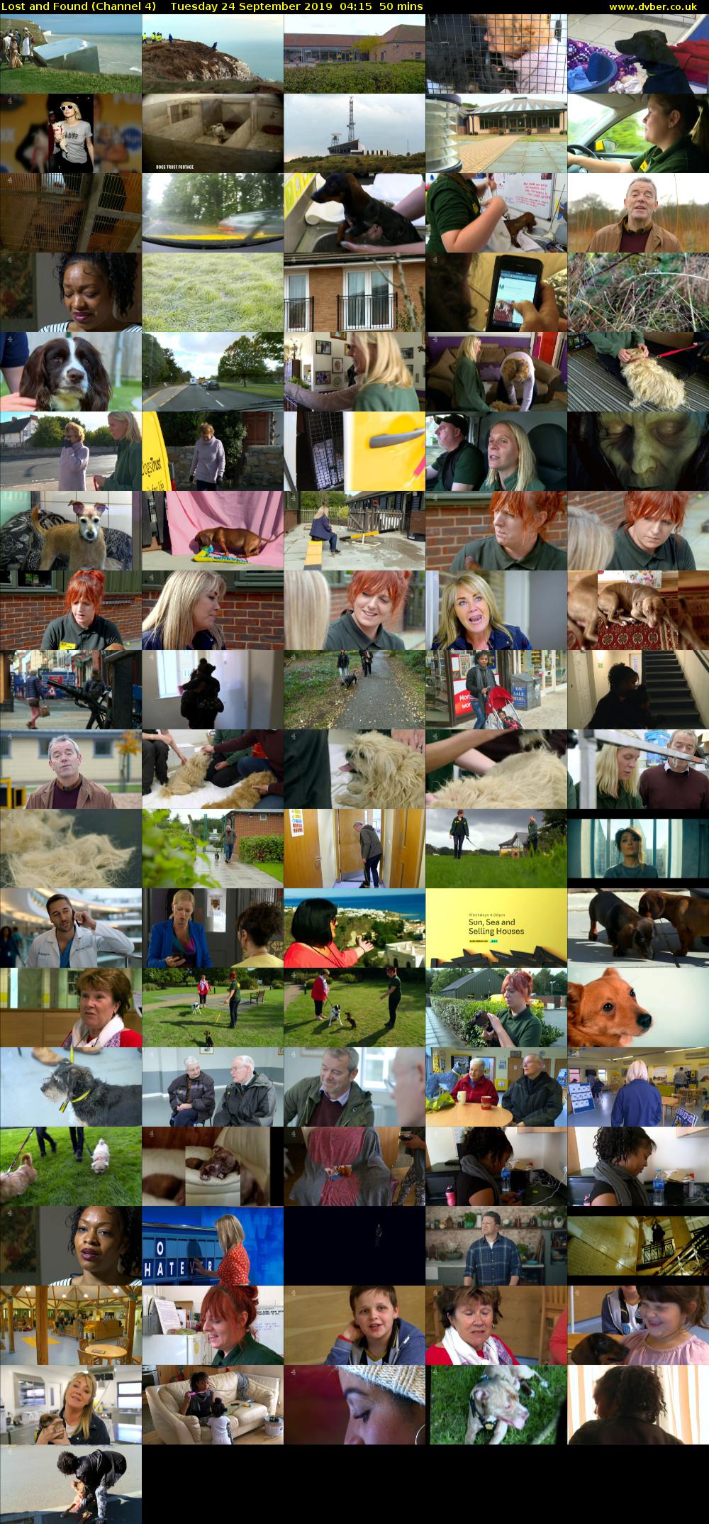 Lost and Found (Channel 4) Tuesday 24 September 2019 04:15 - 05:05