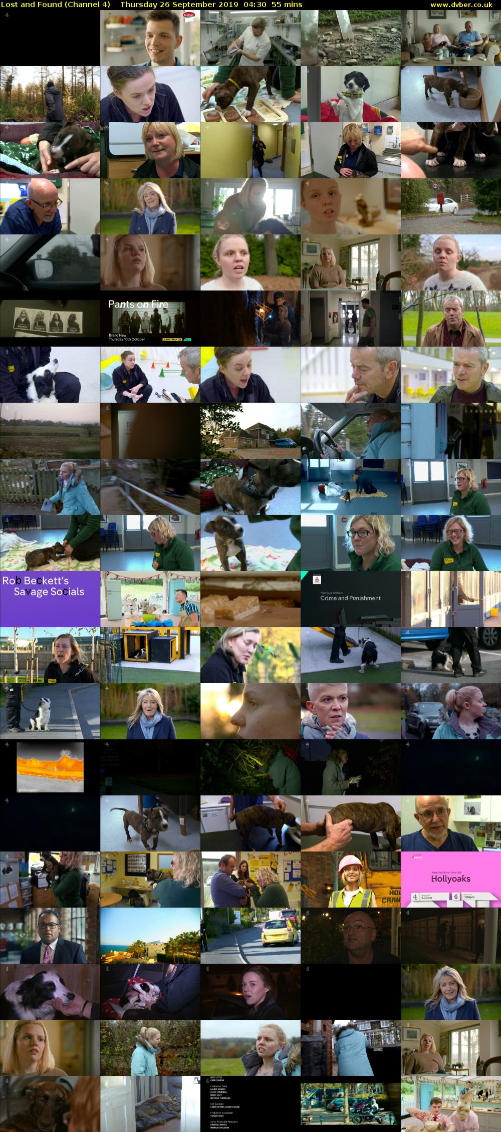 Lost and Found (Channel 4) Thursday 26 September 2019 04:30 - 05:25