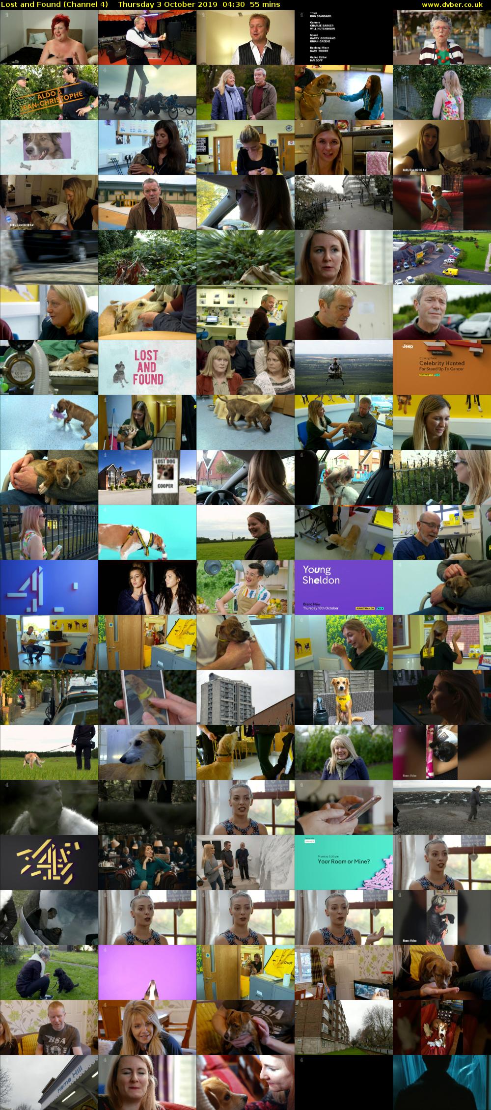 Lost and Found (Channel 4) Thursday 3 October 2019 04:30 - 05:25