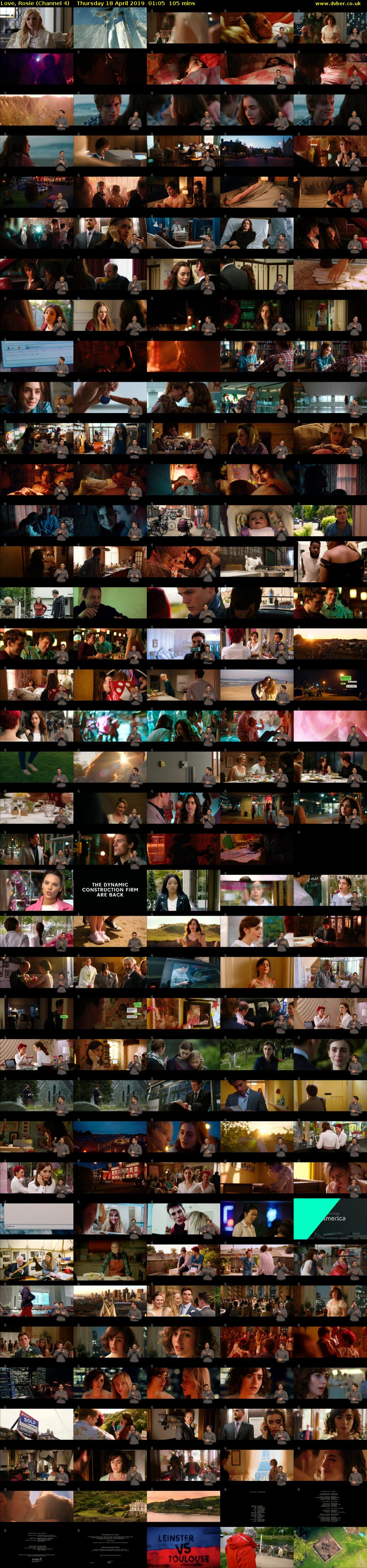 Love, Rosie (Channel 4) Thursday 18 April 2019 01:05 - 02:50