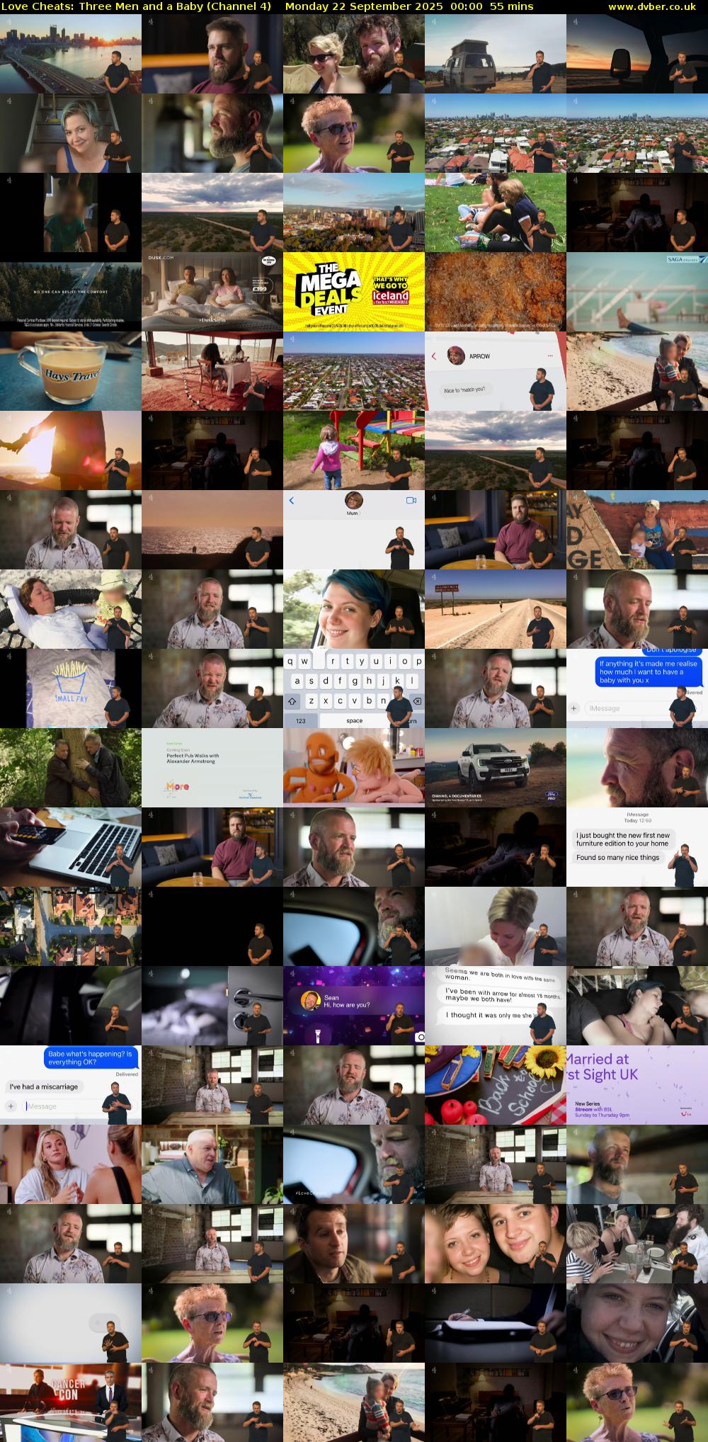 Love Cheats: Three Men and a Baby (Channel 4) Monday 22 September 2025 00:00 - 00:55