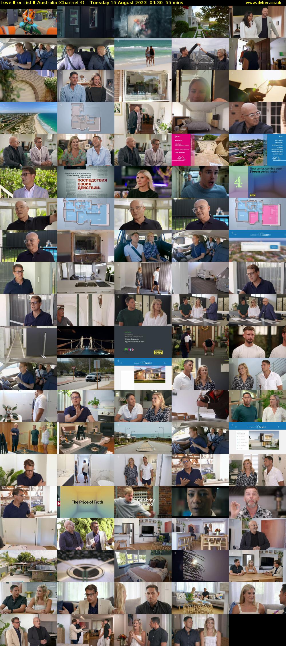 Love It or List It Australia (Channel 4) Tuesday 15 August 2023 04:30 - 05:25