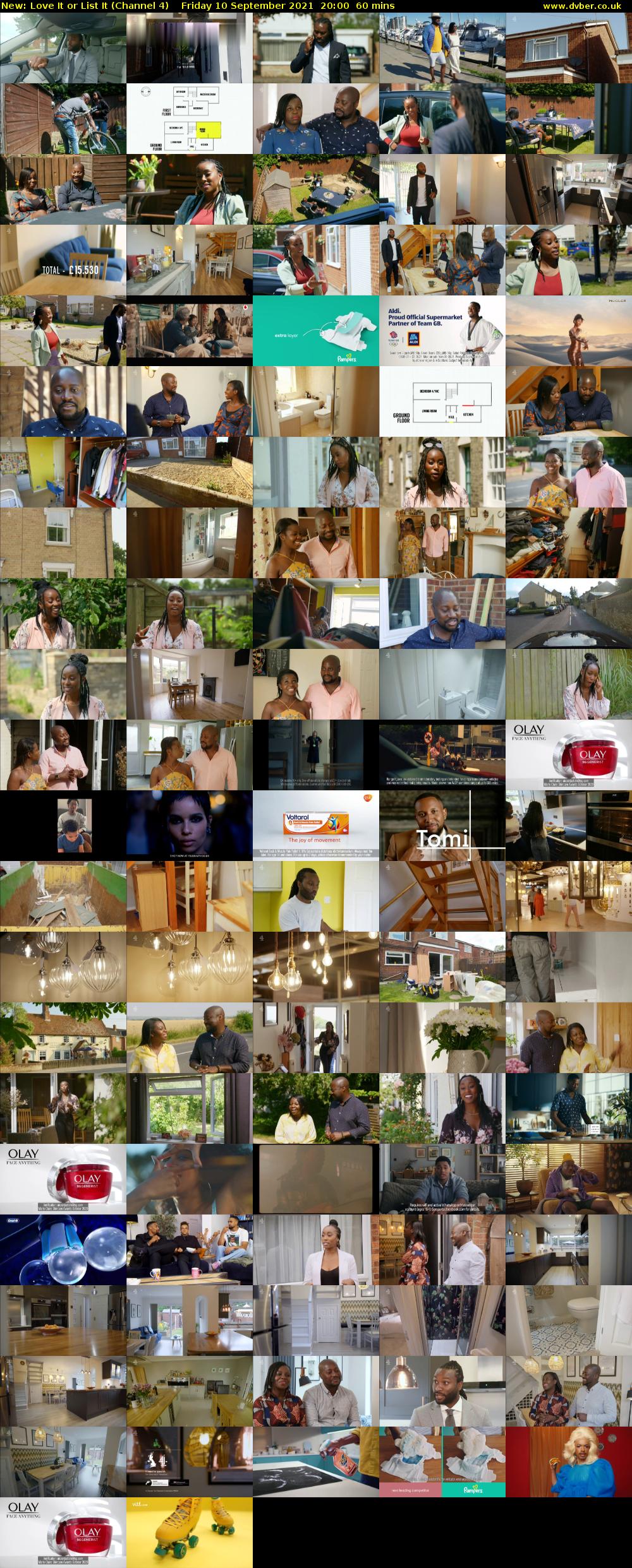 Love It or List It (Channel 4) Friday 10 September 2021 20:00 - 21:00