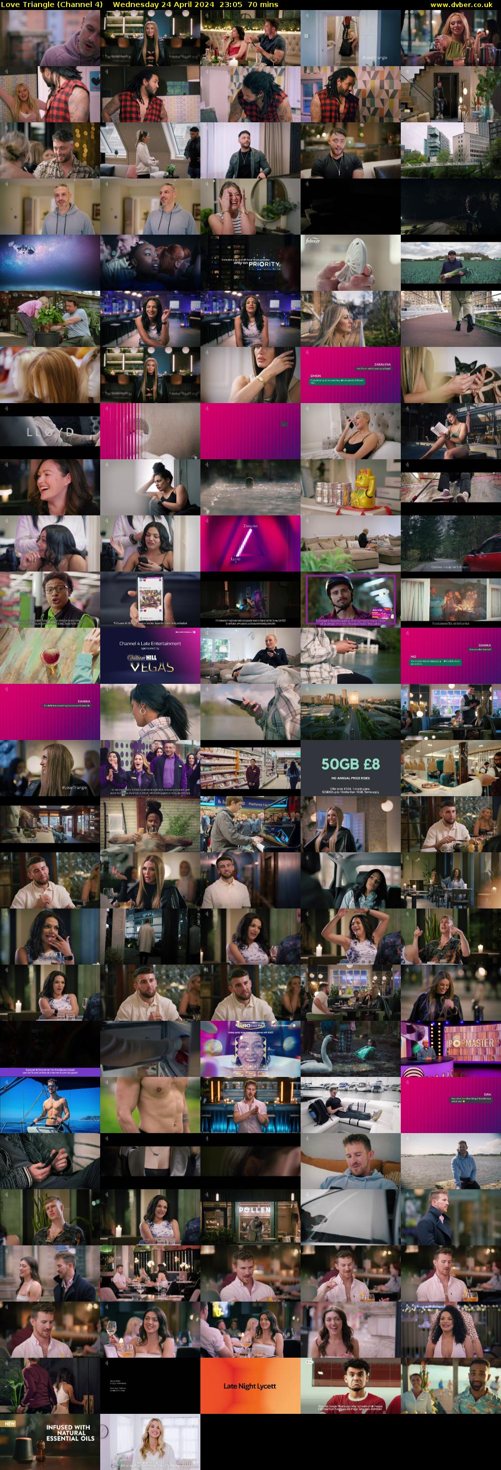 Love Triangle (Channel 4) Wednesday 24 April 2024 23:05 - 00:15