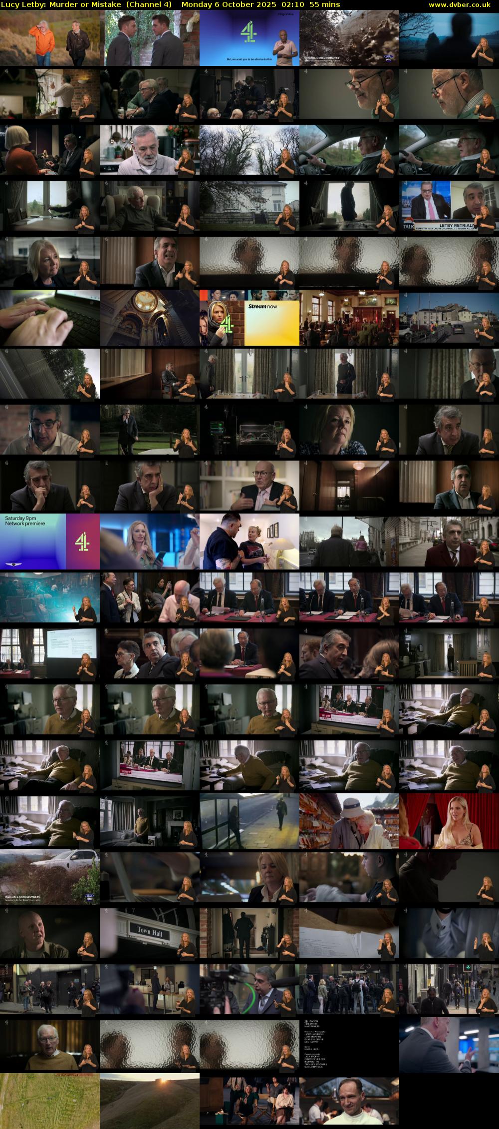 Lucy Letby: Murder or Mistake  (Channel 4) Monday 6 October 2025 02:10 - 03:05