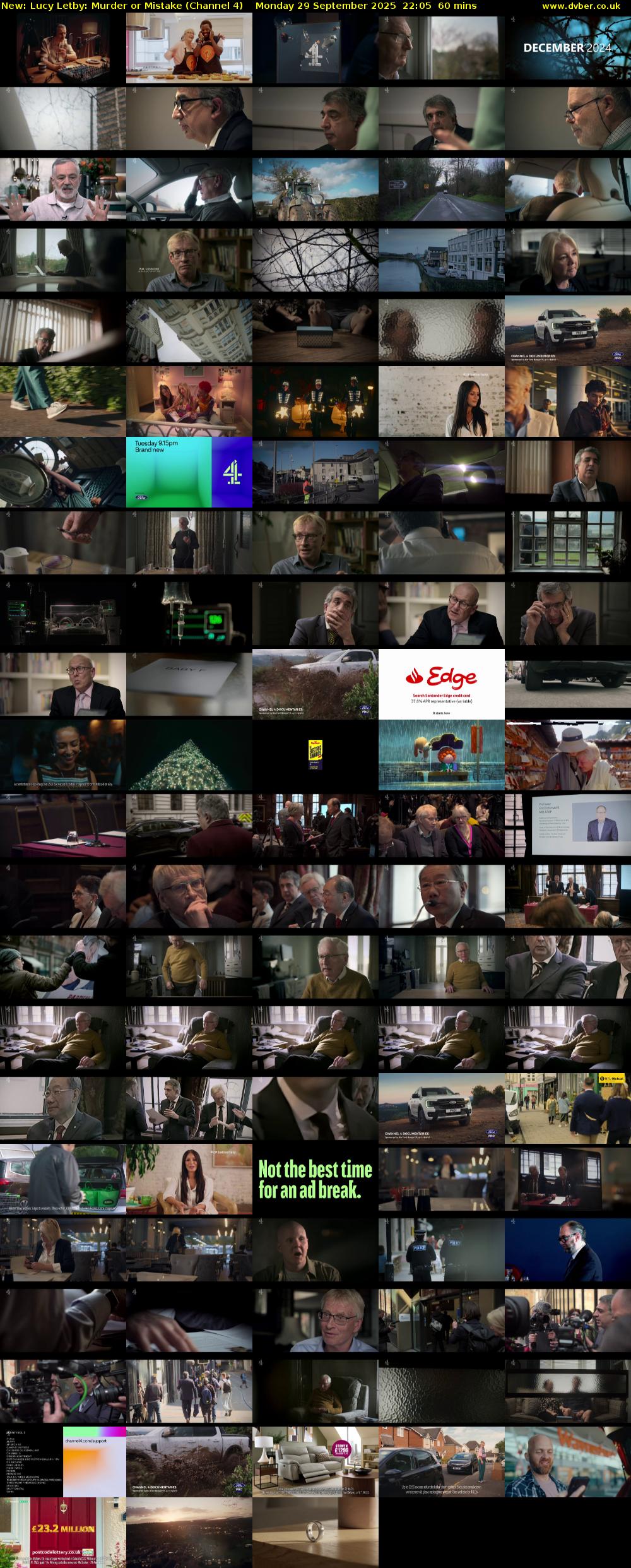 Lucy Letby: Murder or Mistake (Channel 4) Monday 29 September 2025 22:05 - 23:05