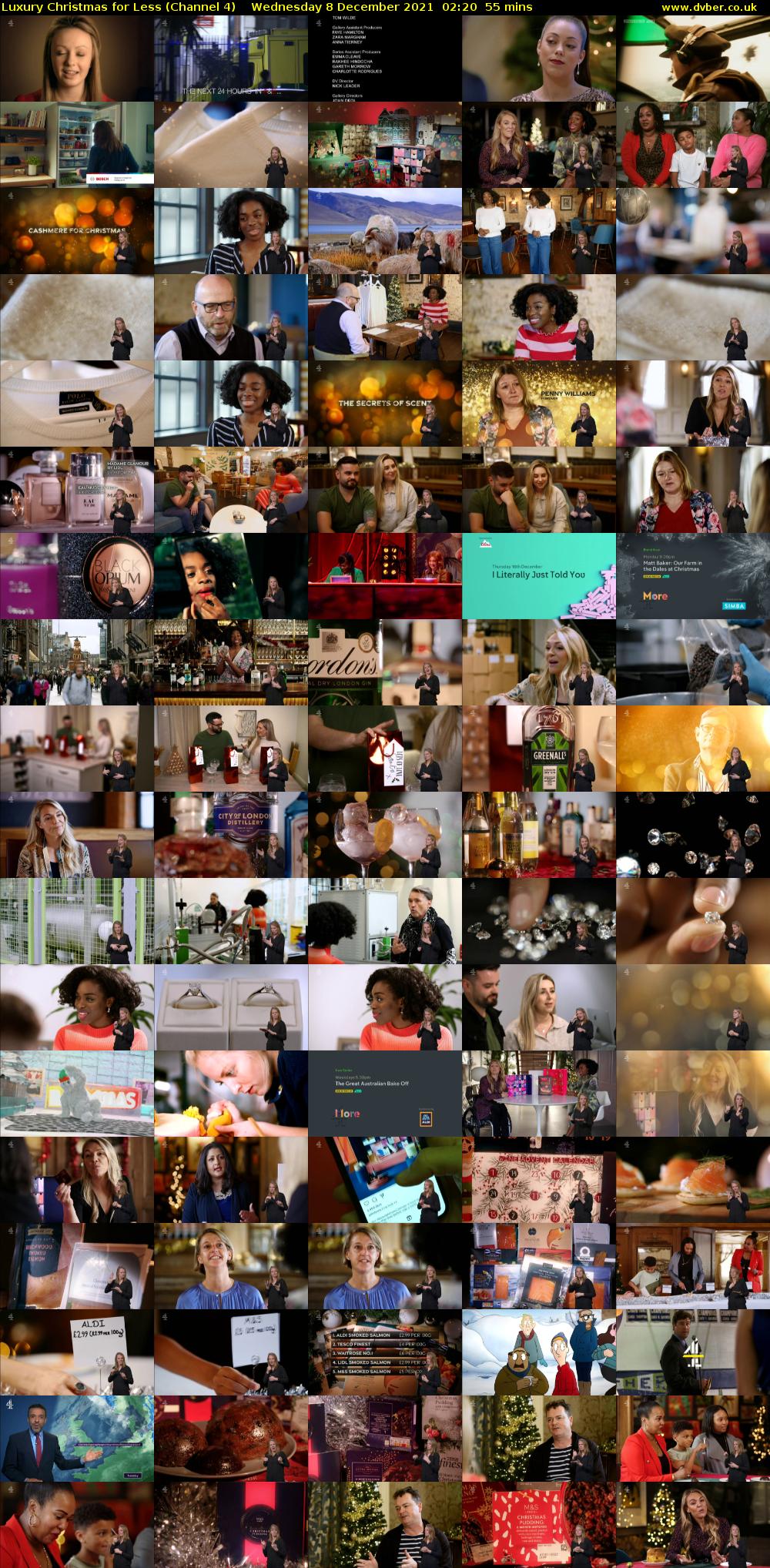 Luxury Christmas for Less (Channel 4) Wednesday 8 December 2021 02:20 - 03:15